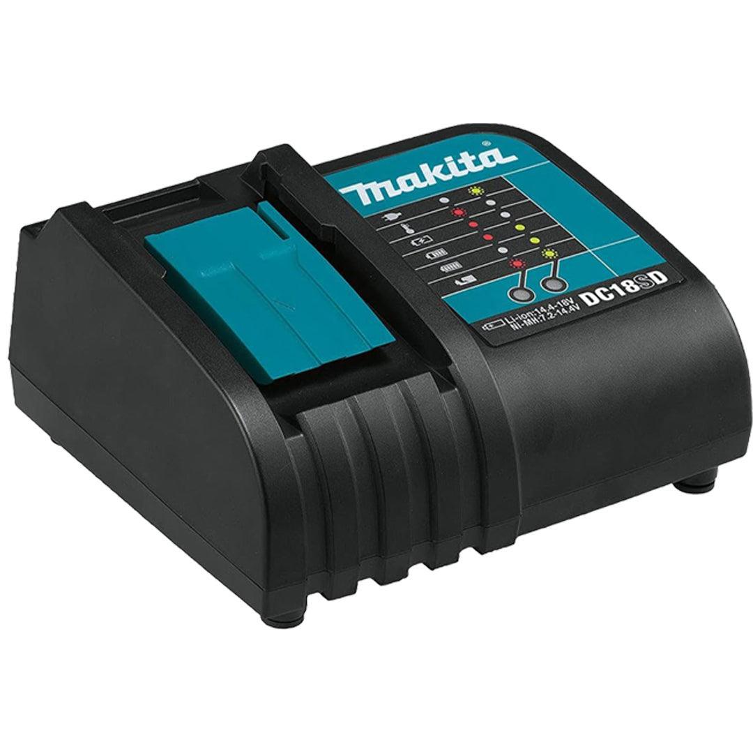 Makita DTD153RTJ 18V LXT Brushless Impact Driver Kit with 2x 5.0Ah Batteries, Fast Charger & MAKPAC Case