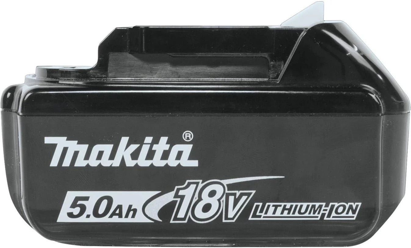 Makita 18V LXT Battery & Charger Kit – 2 x 5.0Ah Batteries, DC18RC Rapid Charger, and Makpac Case
