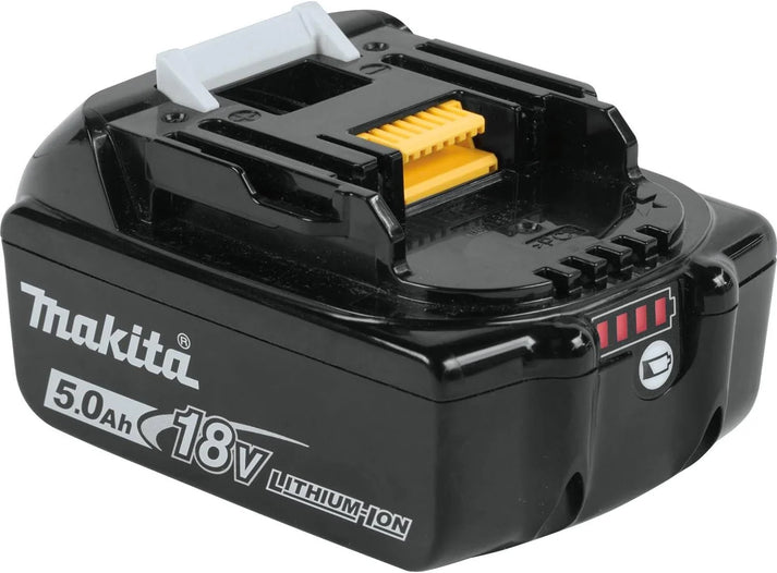 Makita 18V Power Kit – 5.0Ah Battery, Rapid Charger, Type 3 MAKPAC Case & Custom Inlay