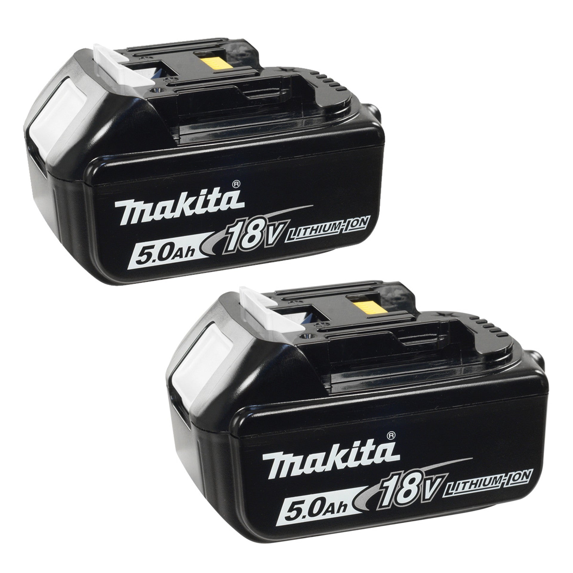 Makita 18V LXT 5.0Ah Lithium-Ion Battery Twin Pack – BL1850B (2-Pack)